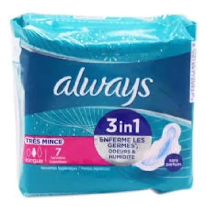 Always Soft Ultra Thin Long 8 Pieces